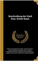 Beschreibung der Stadt Rom. Dritter Band.