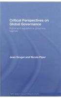 Critical Perspectives on Global Governance