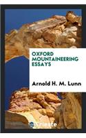 Oxford Mountaineering Essays