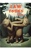 I am Yours Postcard Book