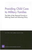 Providing Child Care to Military Families