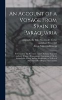 Account of a Voyage From Spain to Paraquaria
