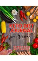 Keto Diet Journal For Women - 90 Days Keto Diet Tracker