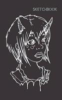 Anime-Manga Themed Sketchbook - 100 Pages