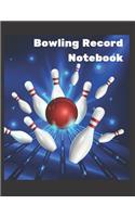 Bowling Record Notebook