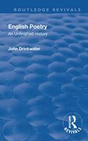 Revival: English Poetry: An unfinished history (1938)