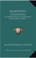 Anakreon's Gezangen
