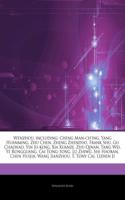 Articles on Wenzhou, Including