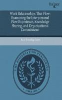 Work Relationships That Flow: Examining the Interpersonal Flow Experience