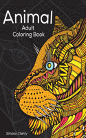 Animal Adult Coloring Book