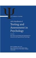 APA Handbook of Testing and Assessment in Psychology