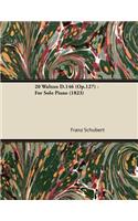 20 Waltzes D.146 (Op.127) - For Solo Piano (1823)