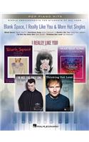 Blank Space, I Really Like You & More Hot Singles: Pop Piano Hits Series Simple Arrangements for Students of All Ages