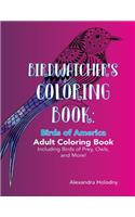 Birdwatcher's Coloring Book