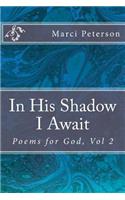 In His Shadow I Await: Poems for God, Vol 2: Poems for God, Vol 2