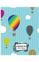 Notebook Line Balloons Wallpaper