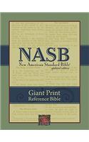 Giant Print Reference Bible-NASB: (English)