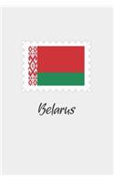 Belaru flag minimalist notebook
