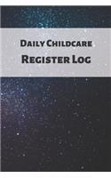 Daily Childcare Register Log