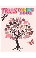 Trees Coloring Book