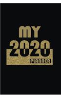 2020 Planner Weekly and Monthly: A Year - 365 Daily - 52 Week journal Planner Calendar Schedule Organizer Appointment Notebook, Monthly Planner, To do ... Setting Happiness Gratitud