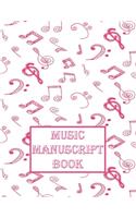 Music Manuscipt Book