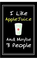 I Like AppleJuice And Maybe 3 People