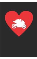 Ich liebe Motorrad fahren