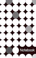 Notebook (6x9inch with 108-blank pages): Polka Dot Notebook for Polka Dot Lovers; Dotty Notebook; Pattern Notebook; 6x9inch Notebook with 108-wide lined pages