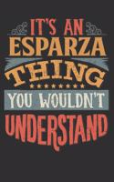 It's An Esparza You Wouldn't Understand