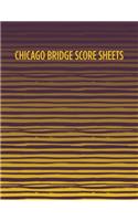 Chicago Bridge Score Sheets