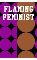 Flaming Feminist: Blank Ukelele Tab Notebook 6"x9" 120 Pages