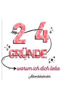 24 Gründe, warum ich dich liebe - Adventskalender