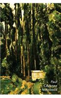 Cezanne Notebook: Poplars Journal - 100-Page Beautiful Lined Art Notebook - 6 X 9 Artsy Journal Notebook (Art Masterpieces)