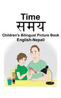 English-Nepali Time Children's Bilingual Picture Book