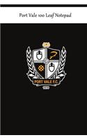 Port Vale 100 Leaf Notepad