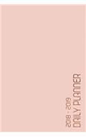 2018 - 2019 Daily Planner: Academic Year Planner / Yearly, Monthly, Weekly & Daily Spread / Organizer / Calendar Book / Journal / Diary / Daily Agenda, Office supplies, Back t(Daily, Monthly & Yearly Planners Collection)
