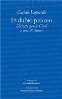 In Dubio Pro Reo Diciotto Poesie Civili E Una d'Amore
