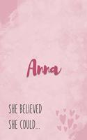 Anna She Believe She Could