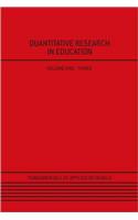 Quantitative Research in Education