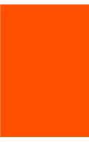 Orange 101 - Dotted/Bullet Notebook: Medium Ruled, Soft Cover, 6 x 9 Journal, 101 Pages
