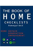Book of HOME CHECKLISTS: The complete Checklists guide to Home(Homeguide3)