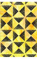 Bullet Journal Notebook Triangles with Dots Pattern 6