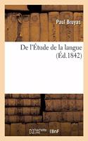 de l'Étude de la Langue