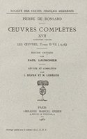 Tome XVII - Le Tombeau de Charles IX (1574)...; Les Oeuvres (1578, T. I-VII)