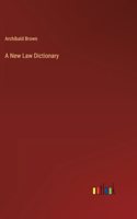 New Law Dictionary