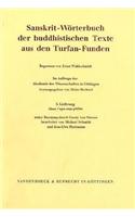 Sanskrit-Worterbuch Der Buddhistischen Texte Aus Den Turfan-Funden. Lieferung 5