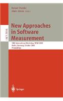New Approaches in Software Measurement
