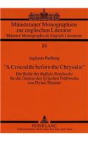 «A Crocodile before the Chrysalis»