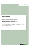 Textsortenbestimmung im wissenschaftlichen Bereich